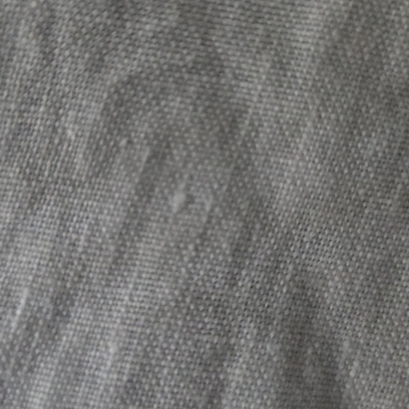 Lungo L'Arno White Linen & Crochet Lace Open Front Cardigan Size M Made In Italy - Picture 6 of 6